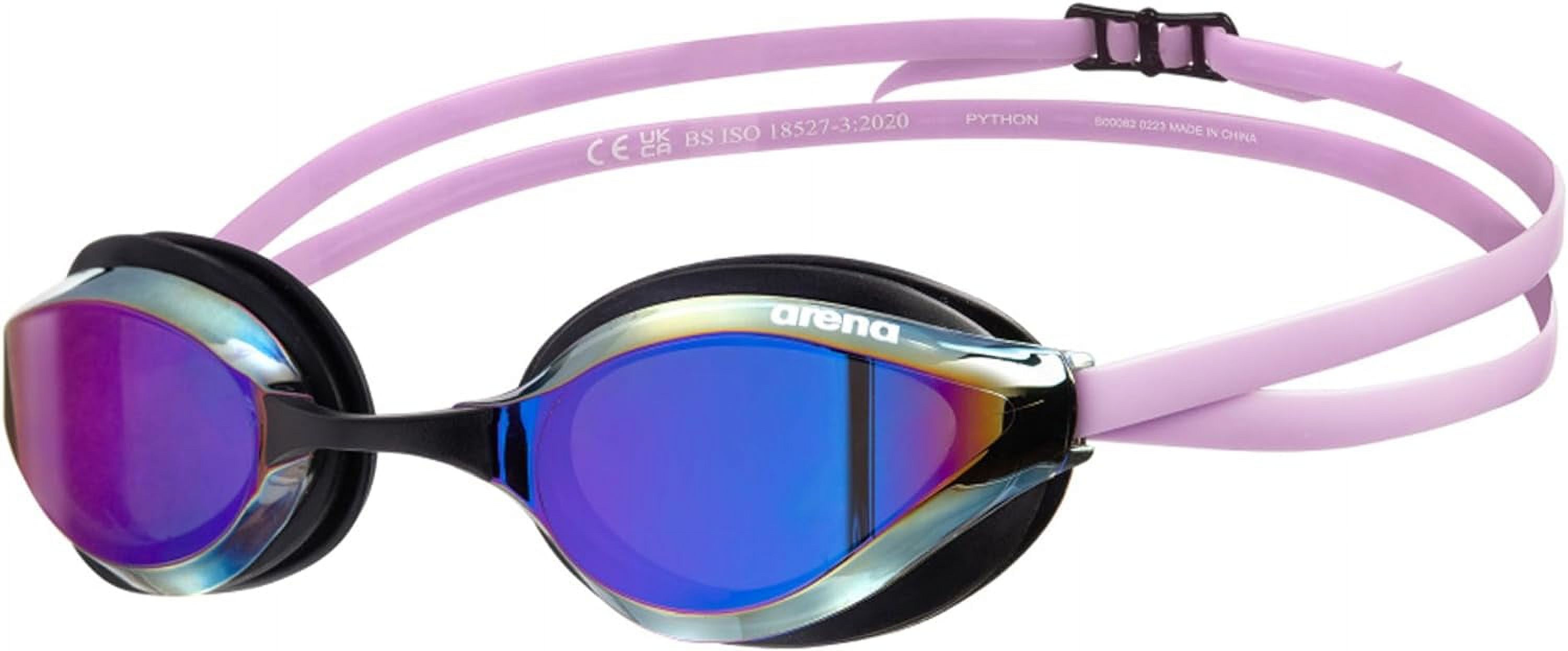 ARENA Unisex Python Racing Swim Goggles for Men and Women AntiFog No