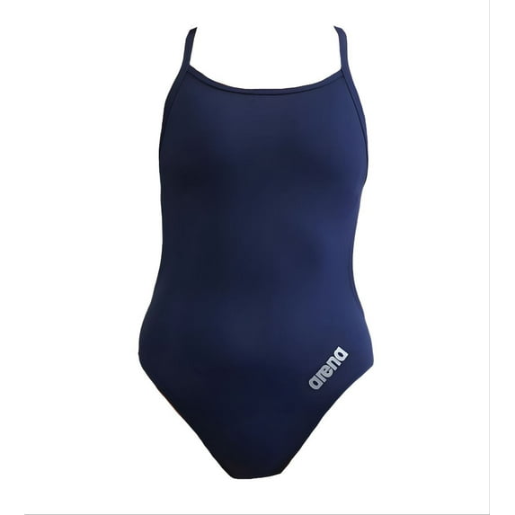 ARENA Women's Mast High Daily Swimwear One Piece Swimsuit, Blue, 30