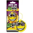 thumbnail image 1 of AREON ASD25 Funny Car Air freshener Emoji Hanging Beverly Hills Scent, Best Car Odor Eliminator, Odd Gifts, Paper Hanging Ornaments, Long Lasting Scent for Car or Home -12 Pack, 1 of 3