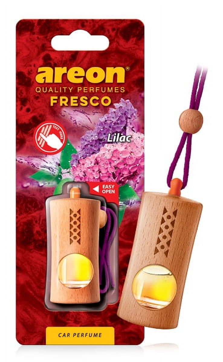 Deodorante Auto Areon Fresco – Profumo Anguria, 4 Ml, Confezione Da 3, Bottigliette In Vetro Con Tappo In Legno
