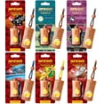 thumbnail image 1 of AREON Fresco Premium I Natural Wood Oil Car Hanging Air Freshener, Assorted Scents 2 (Pack of 6), 1 of 3