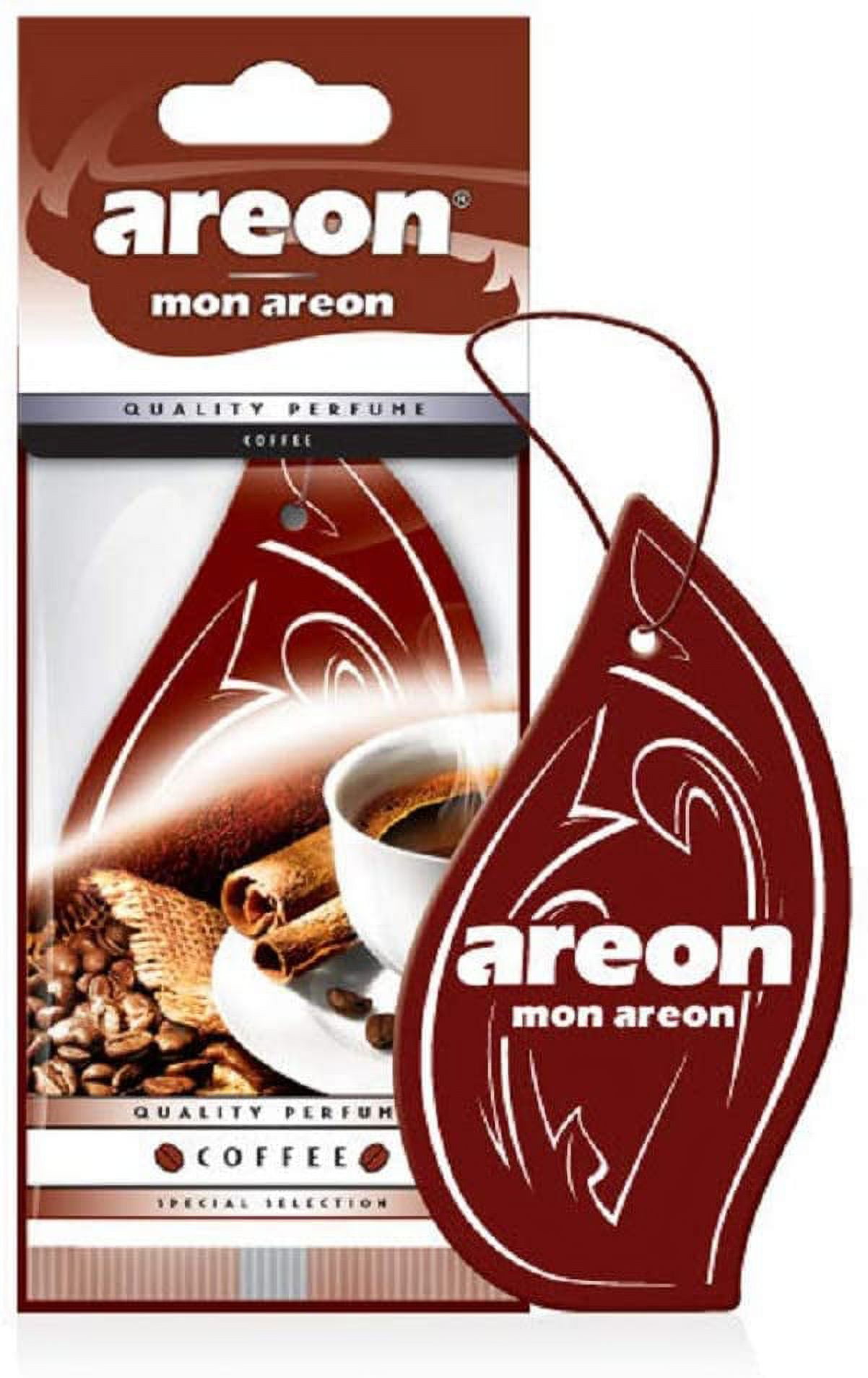 AREON MON MA25 Long Lasting Hanging Best Car Air Freshener Coffee