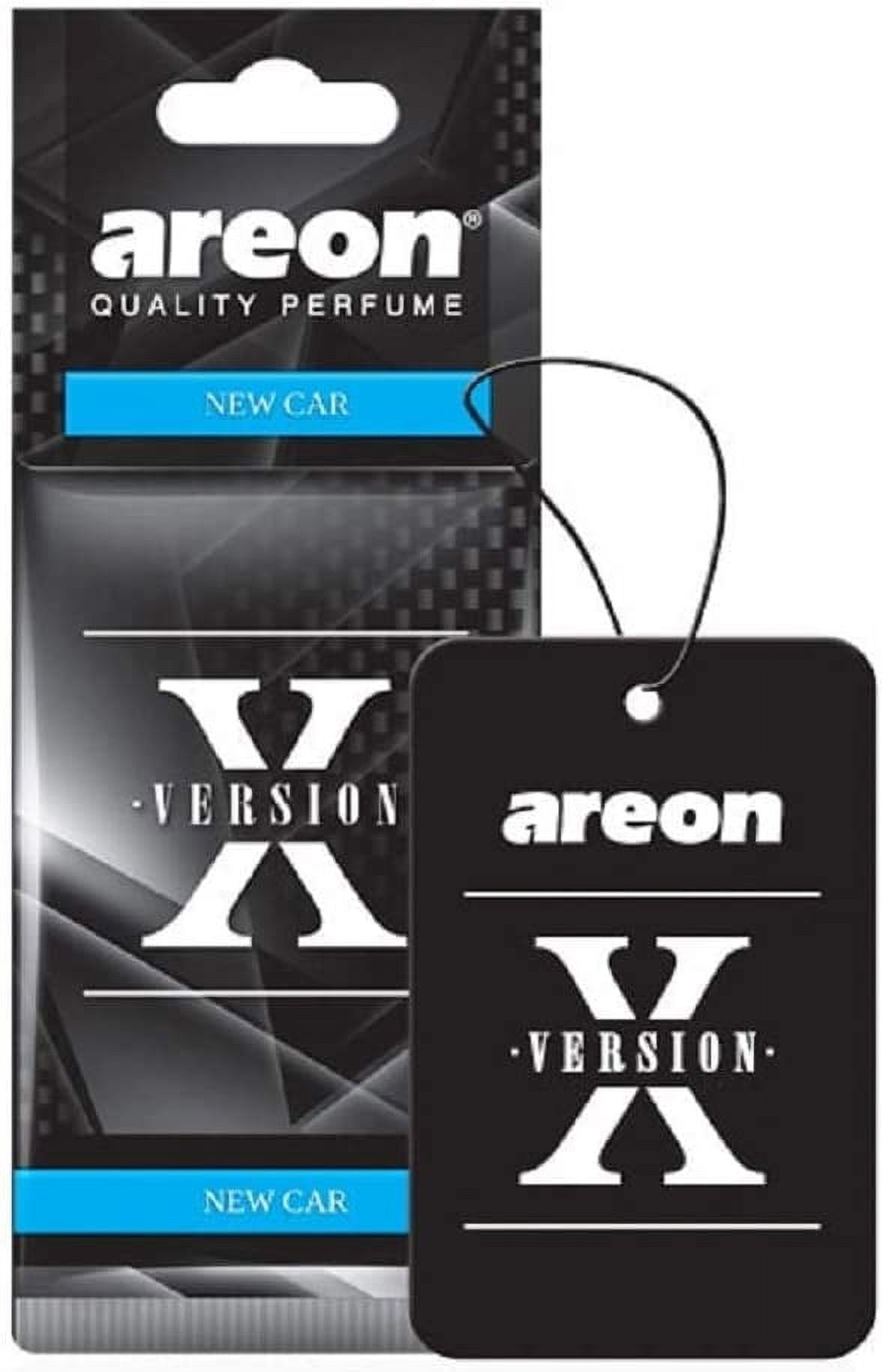 AREON X XV02C Hanging Best Car Air Freshener Black Crystal Scent, Paper  Hanging Ornaments, Long Lasting Scent for Car or Home -12 Pack 