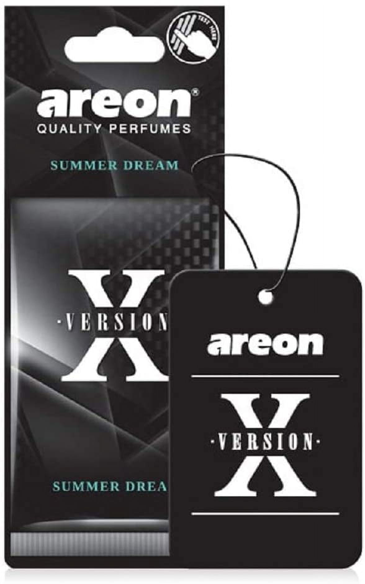AREON X XV02C Hanging Best Car Air Freshener Black Crystal Scent