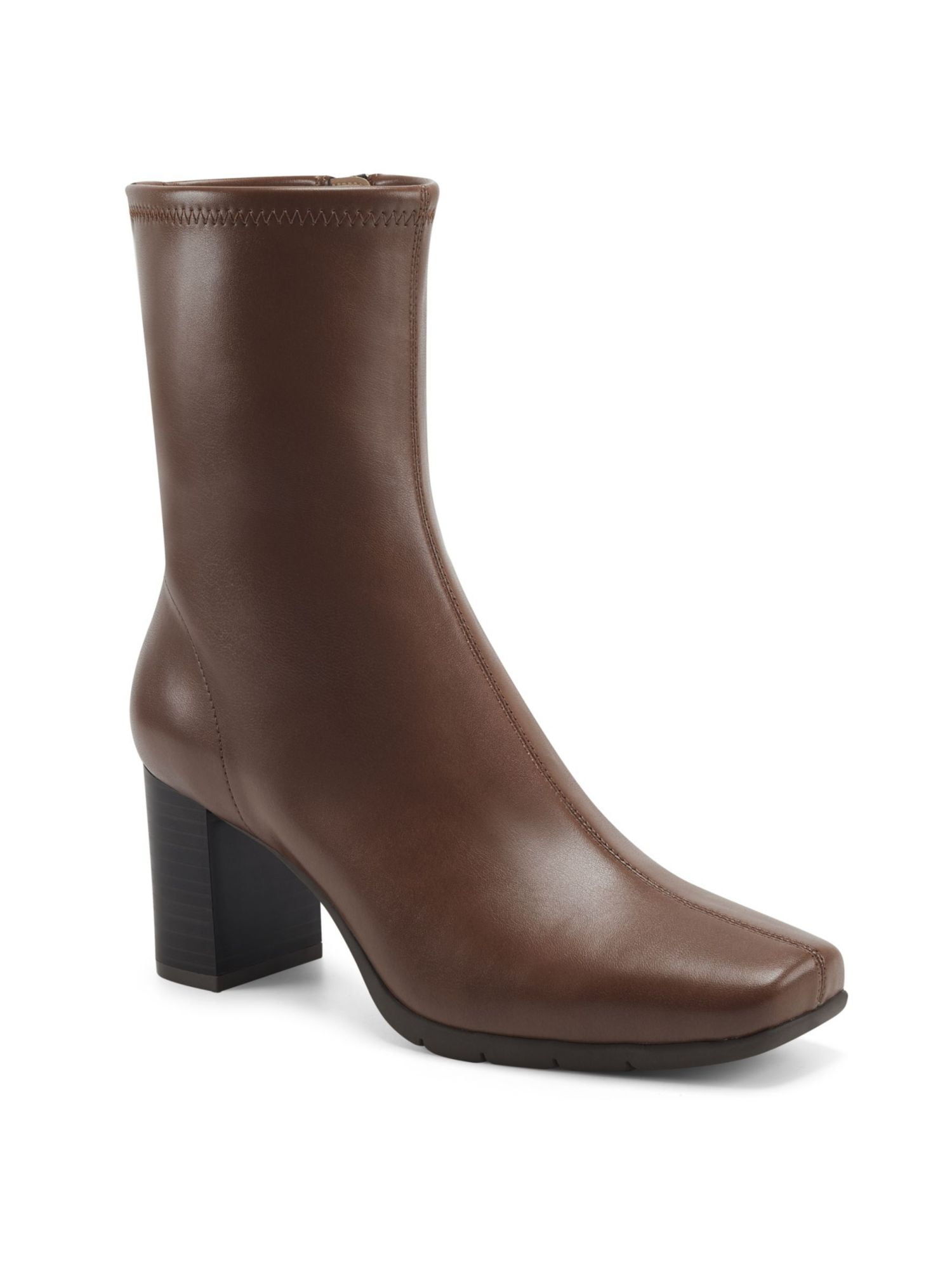 AREOSOLES MARTHA STEWART Womens Brown Stretch Comfort Miley Square