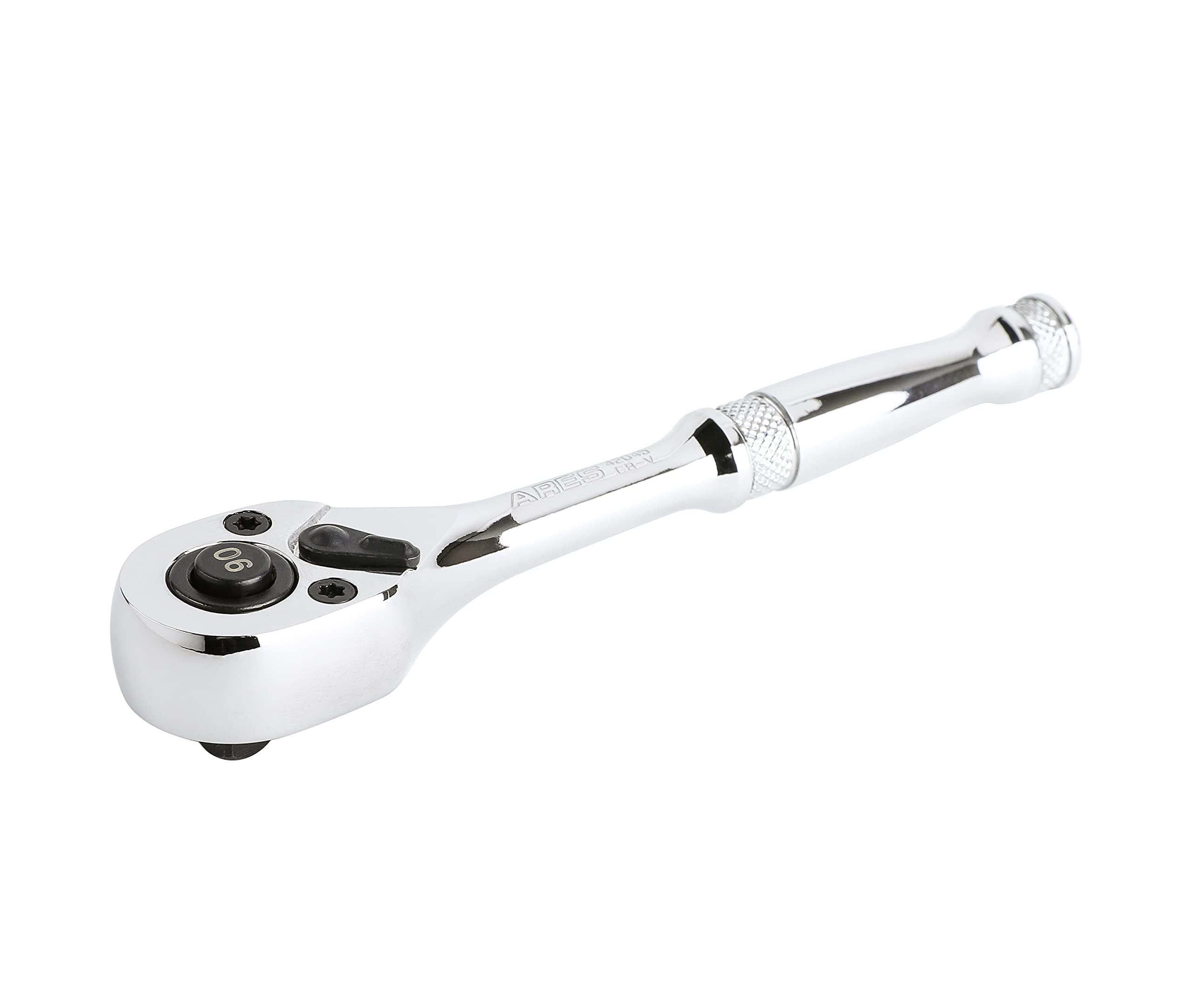 Tooth Ractchet ARES 42045-1/4-Inch Drive 90-Tooth Ratchet - Premium Chrome Vanadium ...