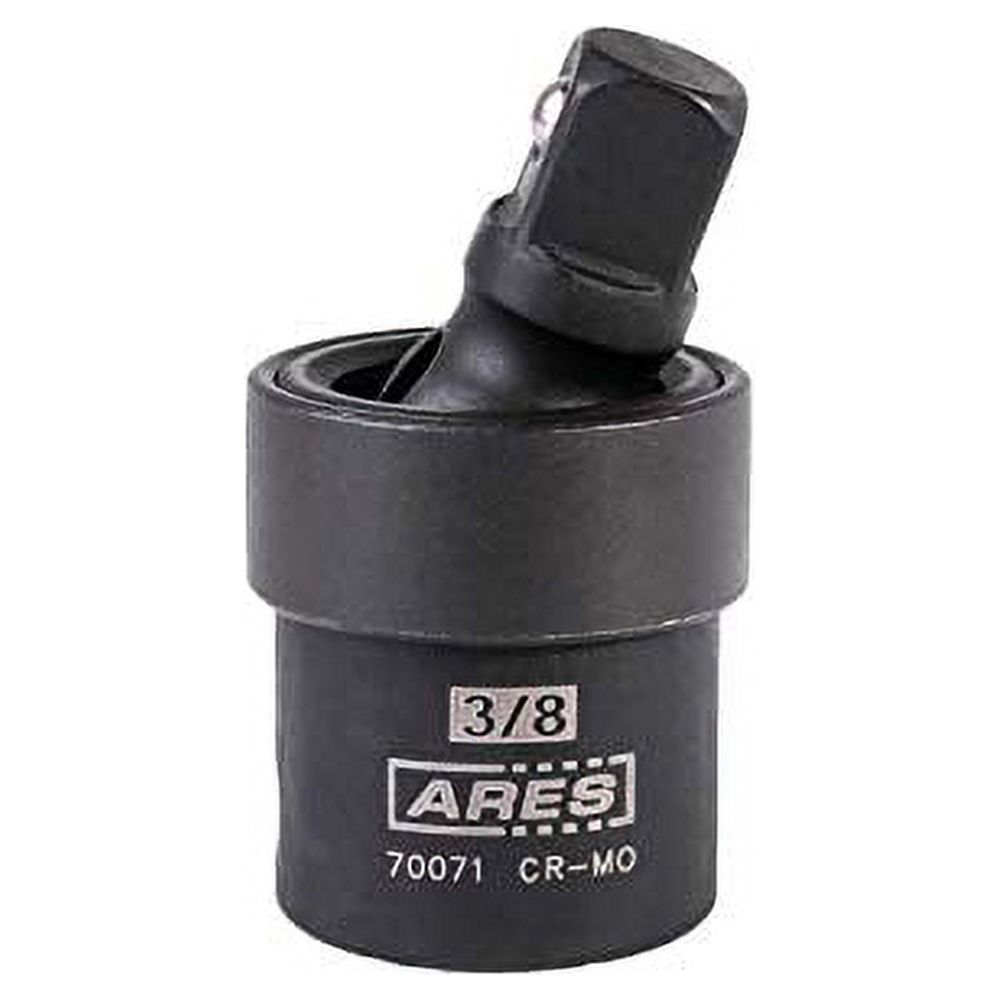 ARES 70071-3/8-inch Drive Impact Universal Joint - Chrome Moly Flexible U-Joint Socket Accesses Hard to Reach Fasteners and Meets ANSI/ASME Specifications - image 1 of 3