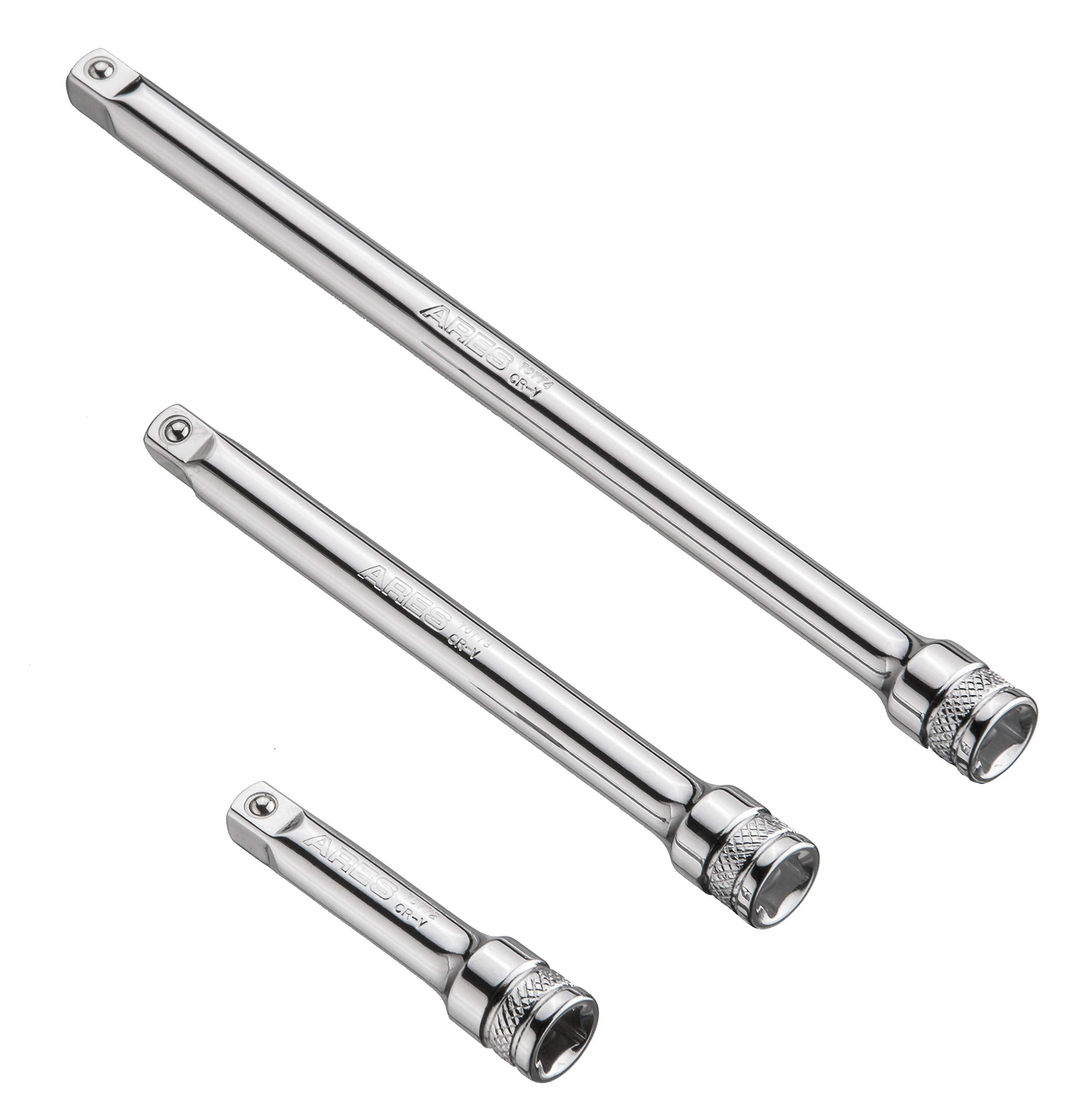 Socket Extension Small ARES 70243-3-Piece 1/4-Inch Drive Socket Extension Set - Includes 2 ...