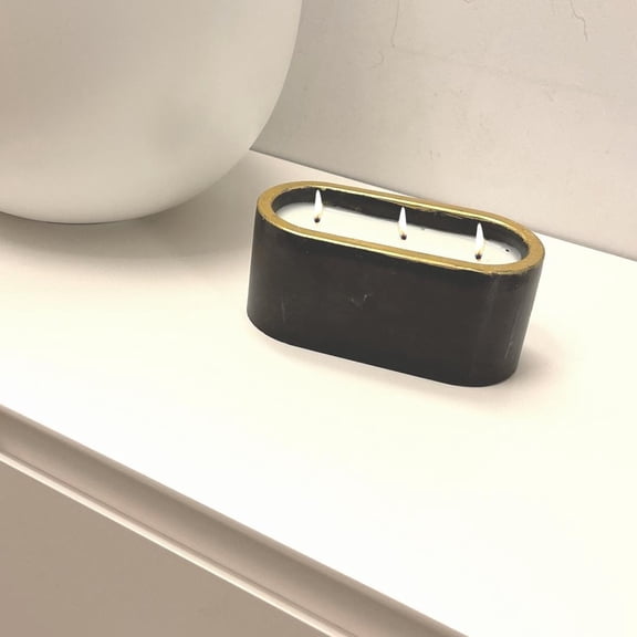 ARES LUX Scented Candle - Rum | Chestnuts | Apple | Cinnamon scent