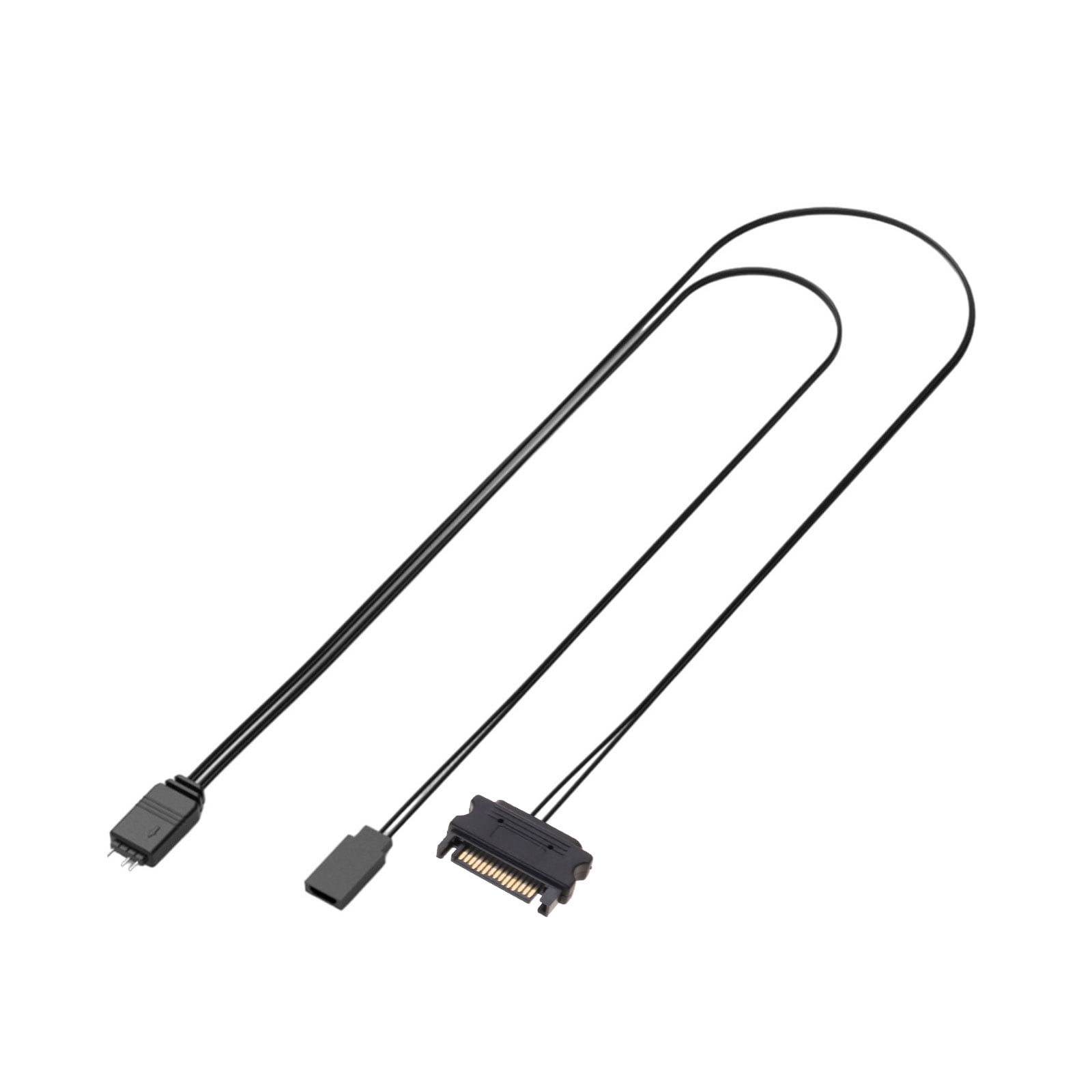 ARGB 5V 3Pin Extension Cable Adapters Cooling Fan HUB Splitters ...
