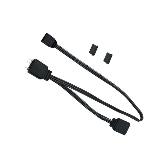 ARGB Controller Cable 5V 3Pin ARGB Controller Adapter ARGB Remote Controller for PC Fan Cooling Fan Light Strips