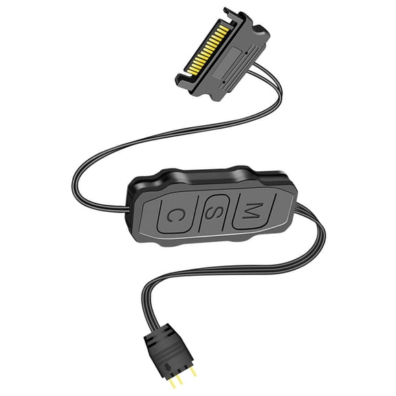 ARGB Controllers 5V 3Pin RGB Controllers Light Strips Remote Controllers RGB Synchronization Controllers Cable