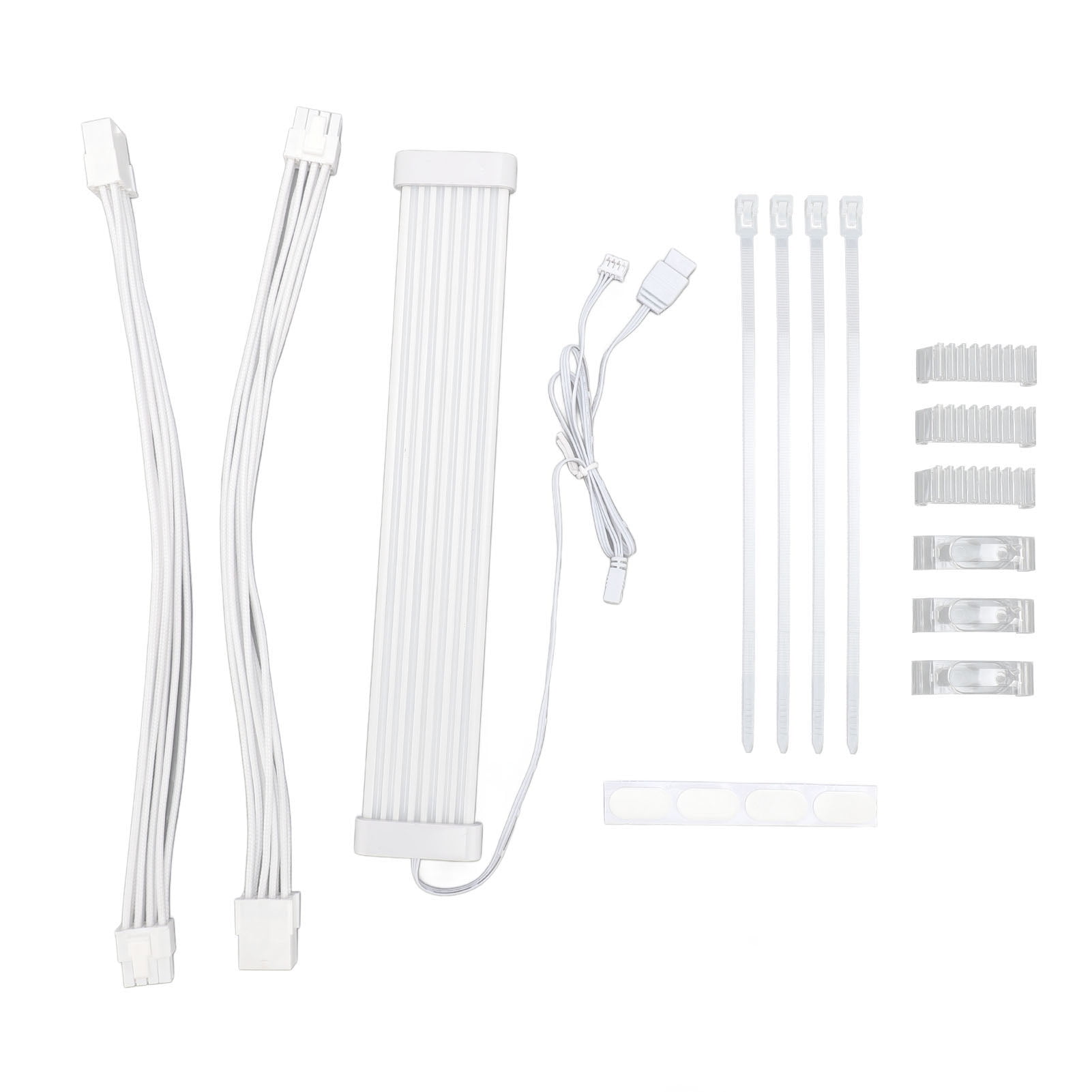 ARGB Extension Sleeved Cable Kit DIY 5V 3pin PSU Cable Synchronous RGB