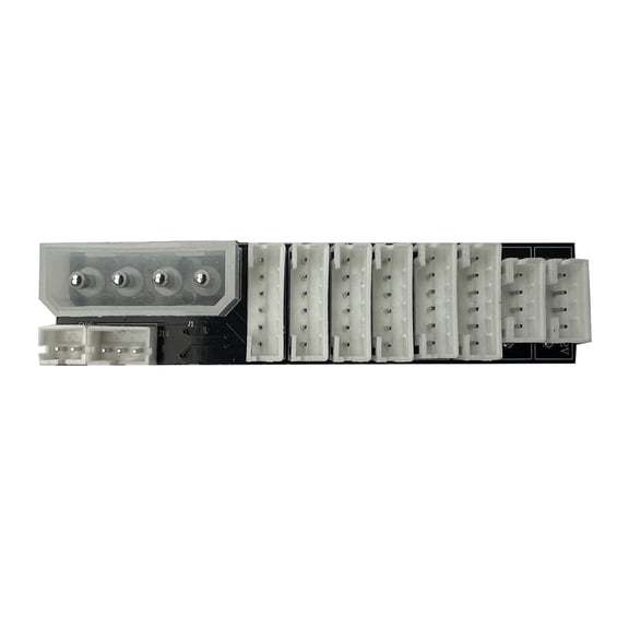 ARGB Fan Controller For Computer Case With 6 Fan Port And 2 LED Strips Connectors