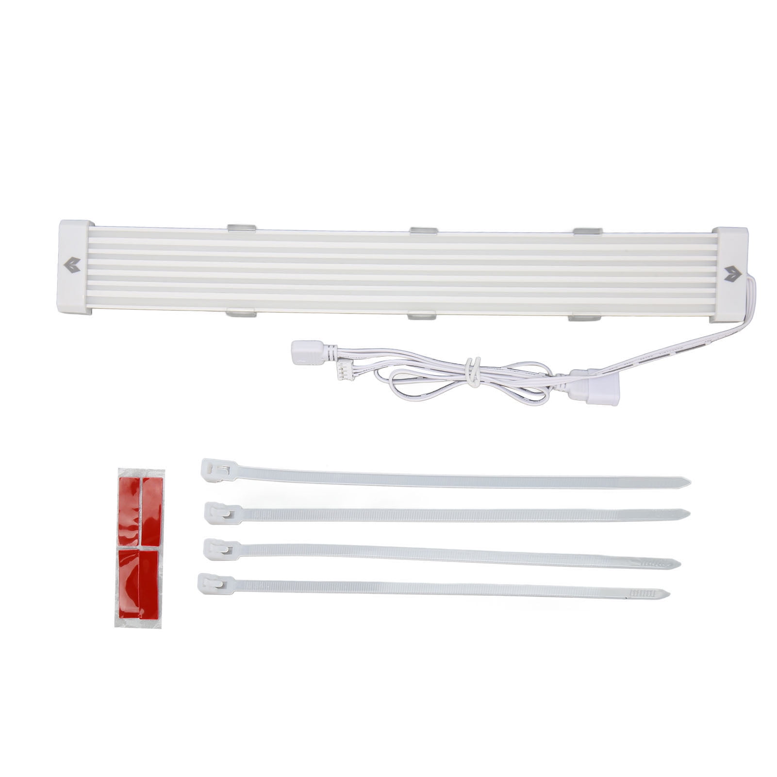 ARGB Motherboard Power Supply Cable, High Brightness PSU Cables Soft RGB Power Extension Cable