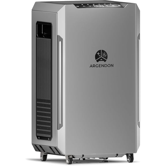 ARGENDON Commercial Dehumidifiers ,120 PPD Dehumidifier for Basementr with Pump and Drain Hose ,on Wheels,High-Capacity Moisture and Humidity Control for Homes, Industrial Use, and Large