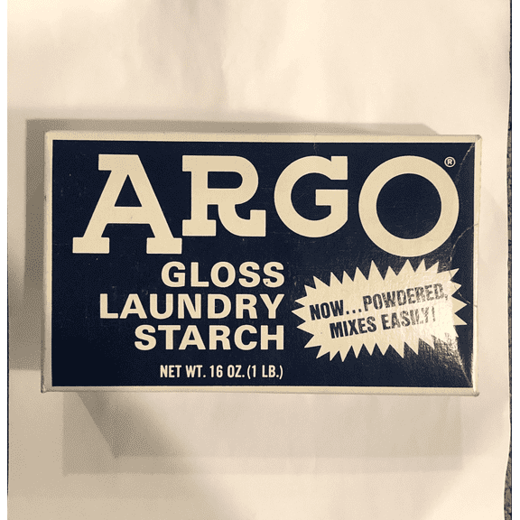 ARGO Gloss Laundry Starch Blue Box, 16oz