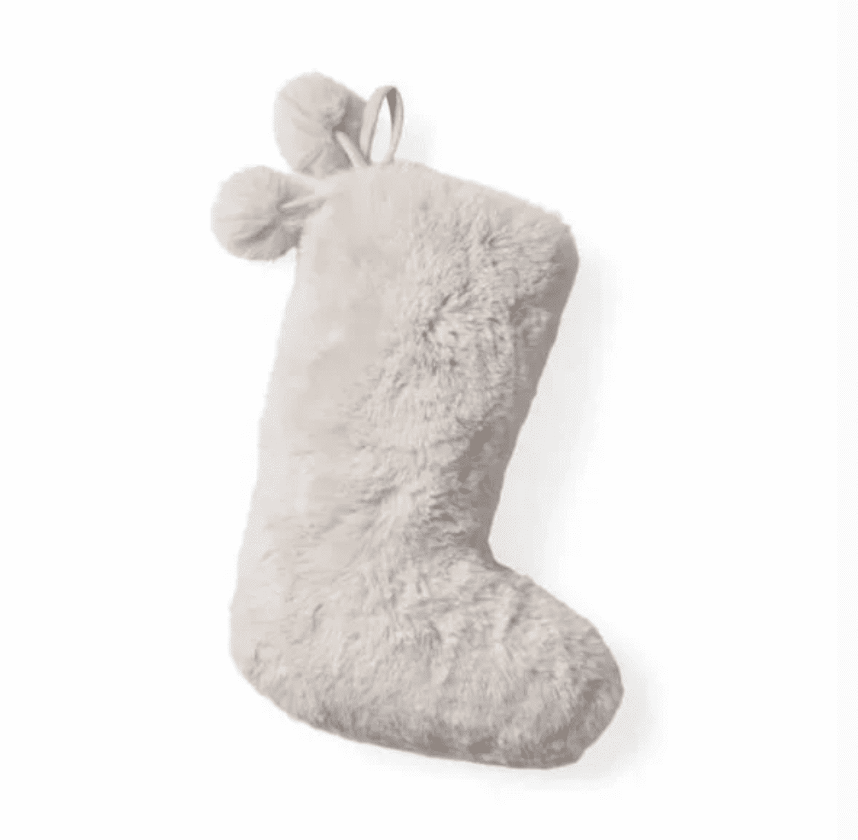 ARHAUS Faux Fur Rabbit Stocking New