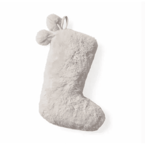 ARHAUS Faux Fur Rabbit Stocking New