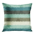 thumbnail image 1 of ARHOME Brown Chevron Vintage Zigzag Gray Geometric Abstract Retro Composition Contemporary Pillowcase Cushion Cover 20x20 inch, 1 of 1