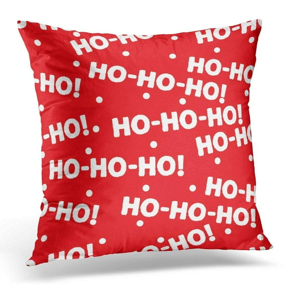 ARHOME Colorful Abstract Ho Celebration Christmas Color Cute December Pillow Case Pillow Cover 20x20 inch
