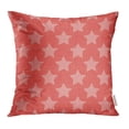 thumbnail image 1 of ARHOME Colorful Stars Pattern Abstract Creative Luxury Gradient Style Label Emblem Red Pillowcase Cushion Cases 16x16 inch, 1 of 1