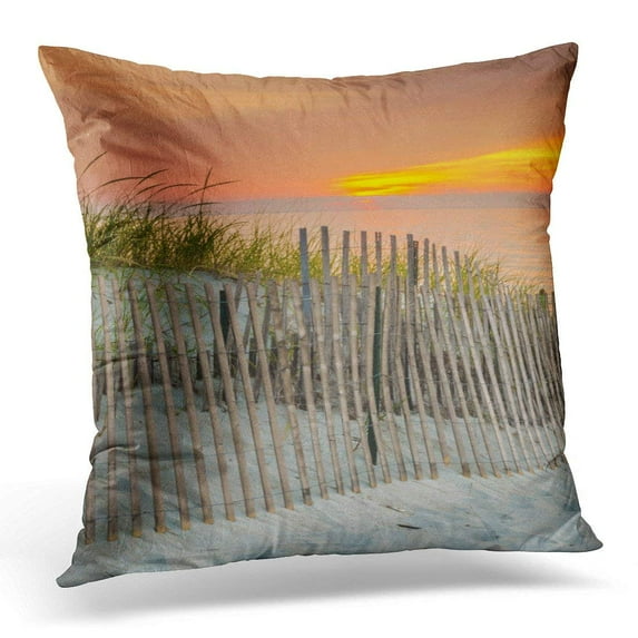 ARHOME Orange Beach Dune at Sunset Blue Dunes Throw Pillow Case Pillow Cover Sofa Home Decor 16x16 Inches