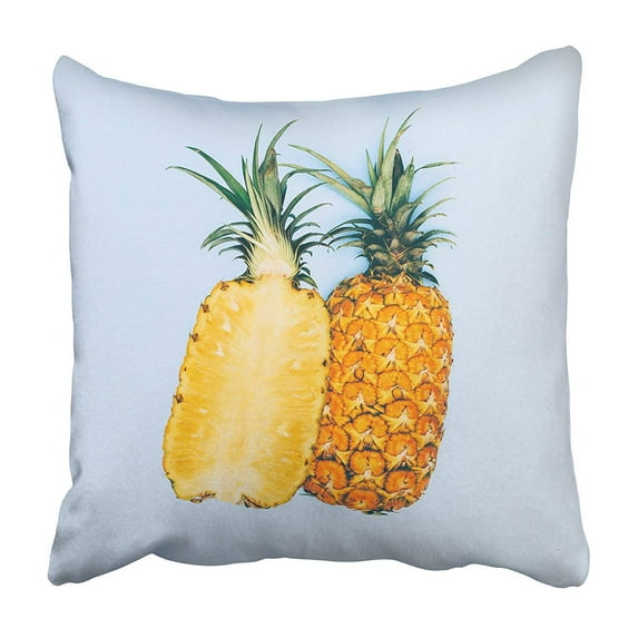 ARHOME Pink Pastel Design Geometry Minimal Fruit Pineapple Pink Abstraction Gallery Beauty Pillowcase 20x20 inch