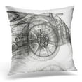 thumbnail image 1 of ARHOME Render Line 3D Model Cars Engine Wire Pillow Case Cushion Cover 16x16 Inches, 1 of 1
