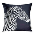 thumbnail image 1 of ARHOME Watercolor Africa Animal White Silhouette Zebra African Aquarelle Camouflage Cartoon Pillow Case Pillow Cover 16x16 inch Throw Pillow Covers, 1 of 1