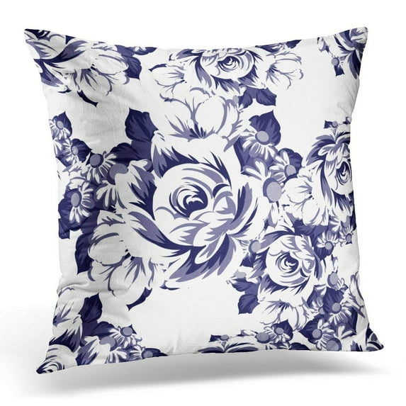 ARHOME White Beautiful Abstract Elegance with Floral Beauty Pillow Case Pillow Cover 20x20 inch