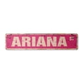 thumbnail image 1 of ARIANA Vintage Plastic Street Sign Childrens Name Room Sign | Indoor/Outdoor |  36" Wide, 1 of 4