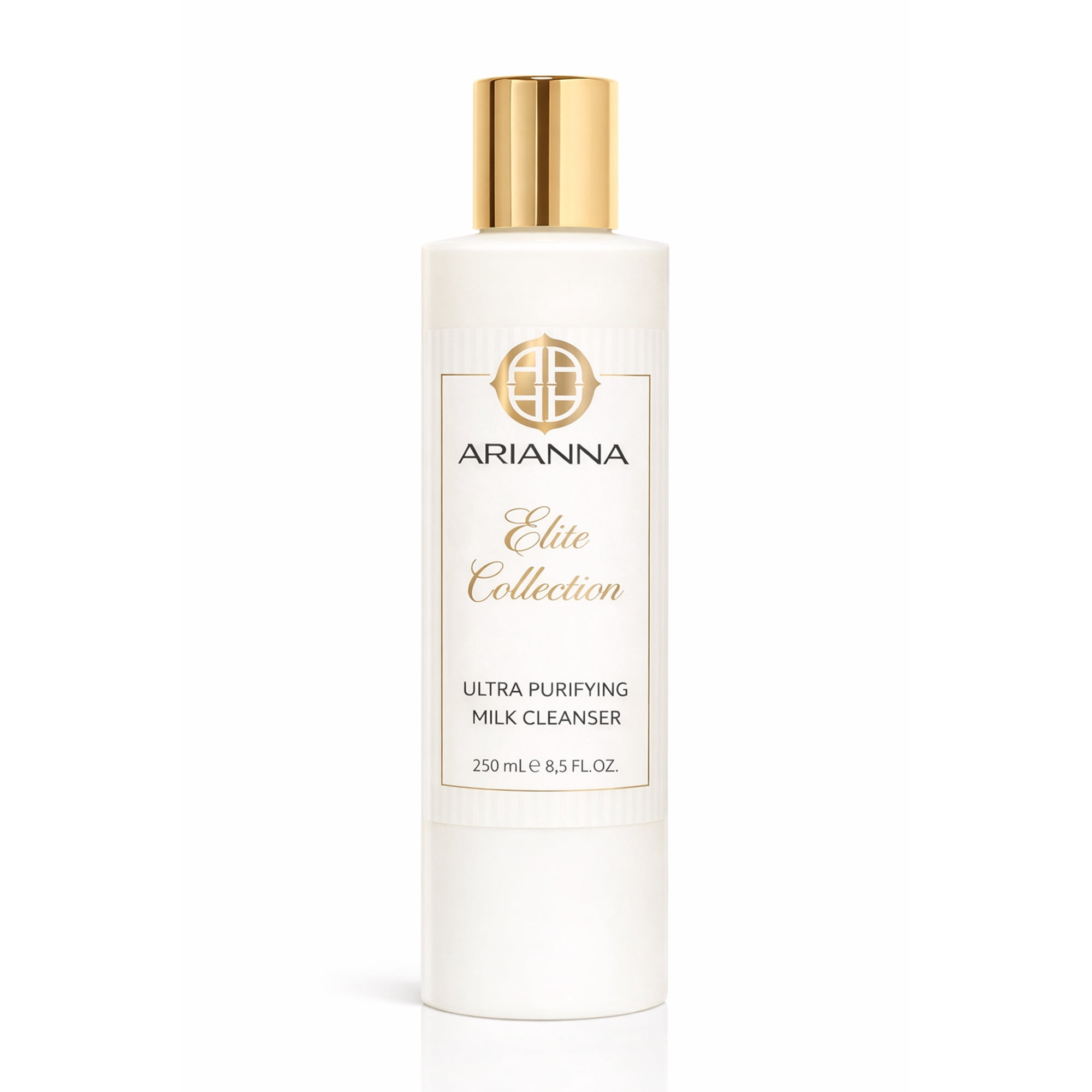 Arianna Skincare Milk Cleanser, Ultra Purifying Moisturizing Face Wash, 8.7 fl oz