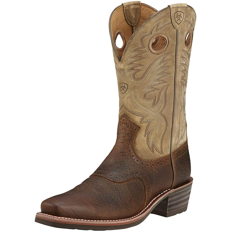 ARIAT Ariat Mens Heritage Roughstock Western Cowboy Boot - Walmart.com