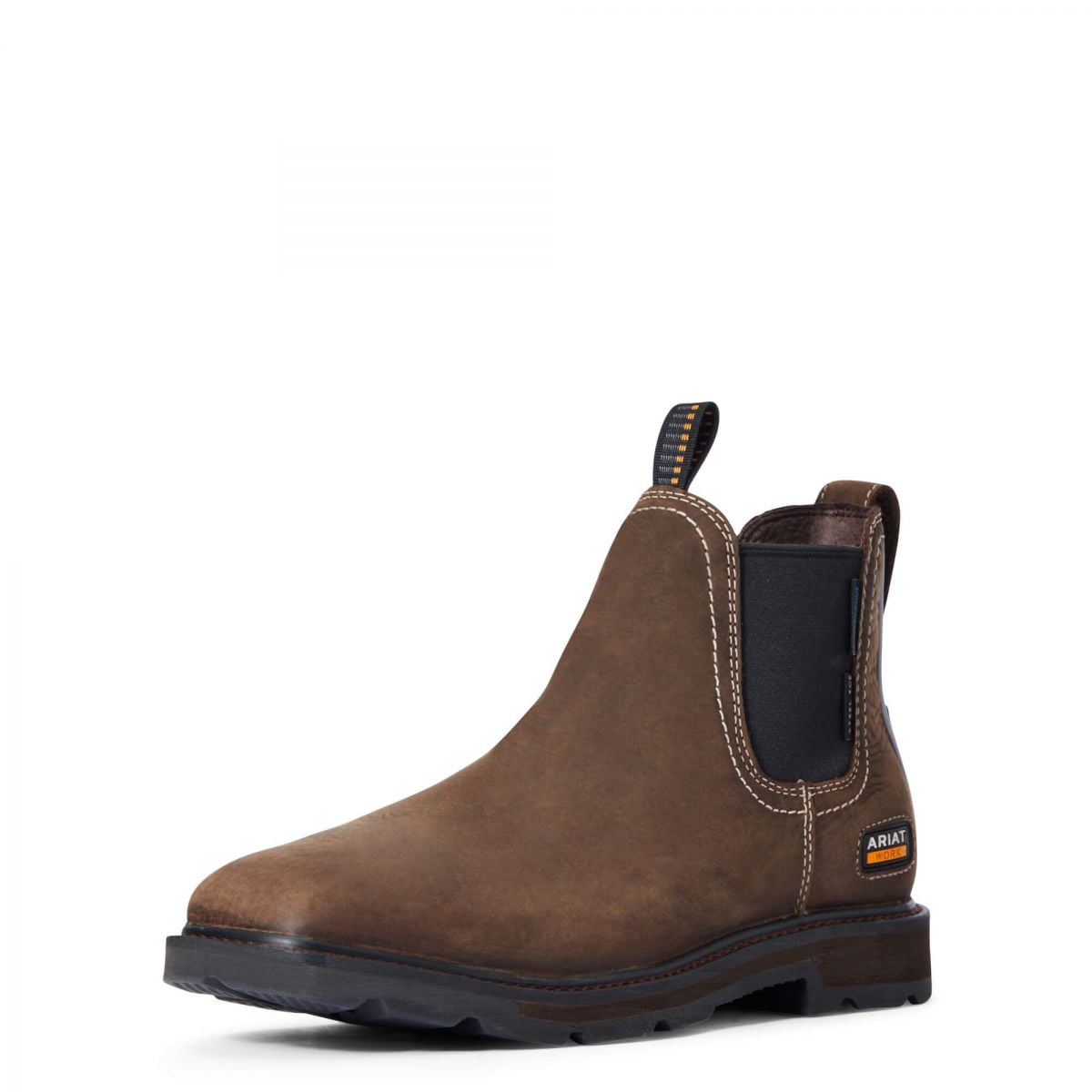 ARIAT Boys Groundbreaker 6 II Waterproof Steel Toe Work Boot - Western Style, ASTM Rated