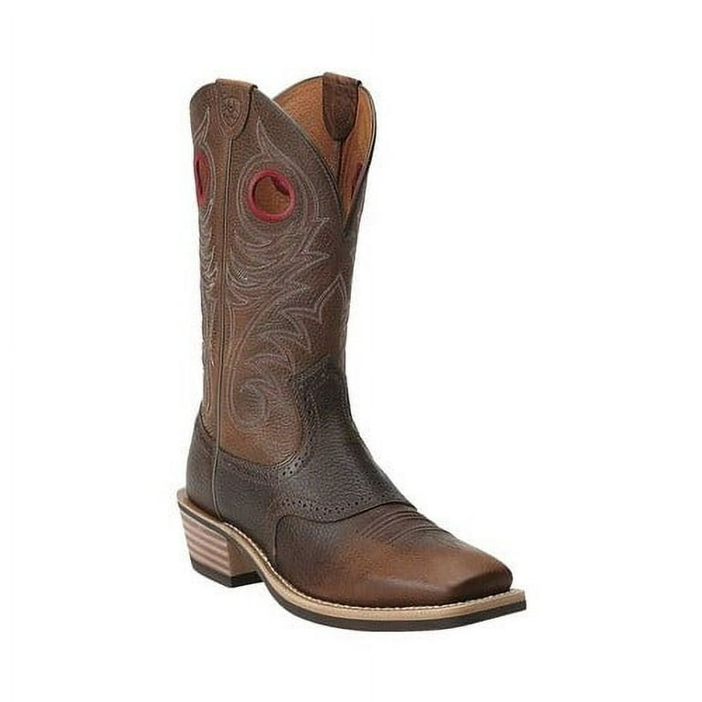 Ariat men's heritage roughstock western boots hot sale