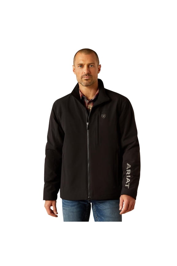 Men's Pioneer StretchShell Jacket, Black, XX-Large Tall