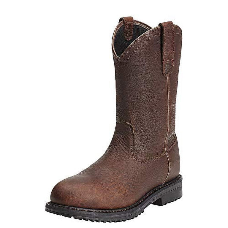 ARIAT RigTek Composite Toe H2O Waterproof Brown Leather Men\'s Work Boots Sz 11.5 Ariat Men main image 4