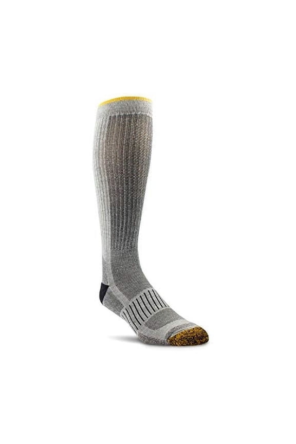 ARIAT Unisex AriatTEK High Performance Mid-Calf Work Socks Grey 2-Pair Pack - AR2718-050 Grey