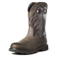 thumbnail image 1 of ARIAT WORK 11" Men's Groundwork Soft Toe Waterproof Work Boot Dark Brown - 10035965, 1 of 6
