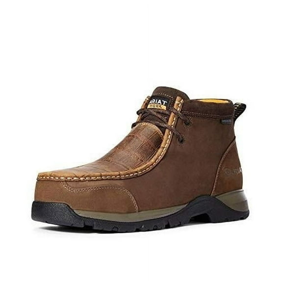 ARIAT WORK Men's Edge LTE Moc Composite Toe Work boot Brown - 10034164