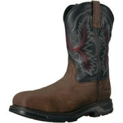 ARIAT WORK Mens 11" WorkHog XT Carbon Toe Waterproof Work Boot Tumbled Bark - 10024966 ONE SIZE BRK/ FOREST