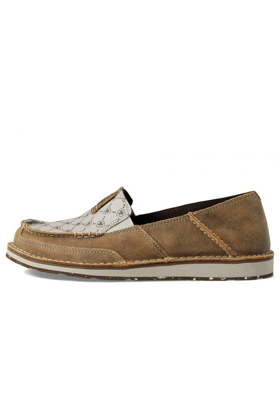 Women's Cruiser Slip-On Brown Bomber/Ariat Logo - 10040380