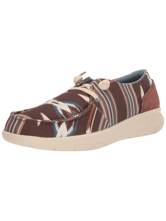 Women's Hilo Chimayo Sneaker, Arroyo Chocolate, 6