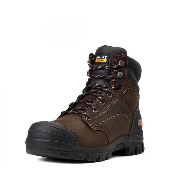 ARIAT Women's WMS Treadfast 6" H2o St Drk BRN Fire and Safety Boot Golden Brown