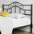 thumbnail image 1 of ARICOEASY Metal Queen Size Vintage Headboard with Height Adjustable for Bed Frame, Black, 1 of 7