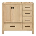 thumbnail image 1 of Ariel Cambridge 36 Inch Single Sink Base Cabinet In Oak, 1 of 10