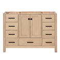 thumbnail image 1 of Ariel Cambridge 48 Inch Single Sink Base Cabinet In Oak, 1 of 10