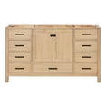 thumbnail image 1 of Ariel Cambridge 60 Inch Single Sink Base Cabinet In Oak, 1 of 10