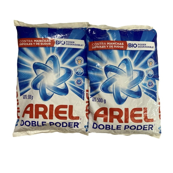 ARIEL Doble Poder 500g Each Pack of 2